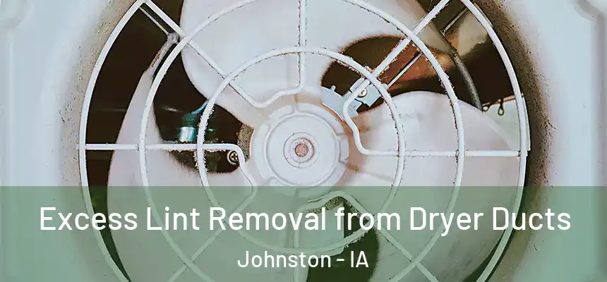  Excess Lint Removal from Dryer Ducts Johnston - IA